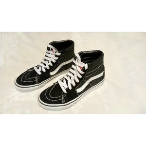 Kid's Hi-Top Suede and Canvas Vans Size 3